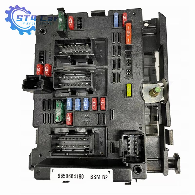 Car 9650664180 BSM B2 Fuse Box Assembly For Peugeot 307 406 807 206 Citroen C3 C5 C8 Xsara 1999-2012 9657608880 6500Y1