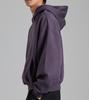 Minimal Fleece Hoodie (Purple)