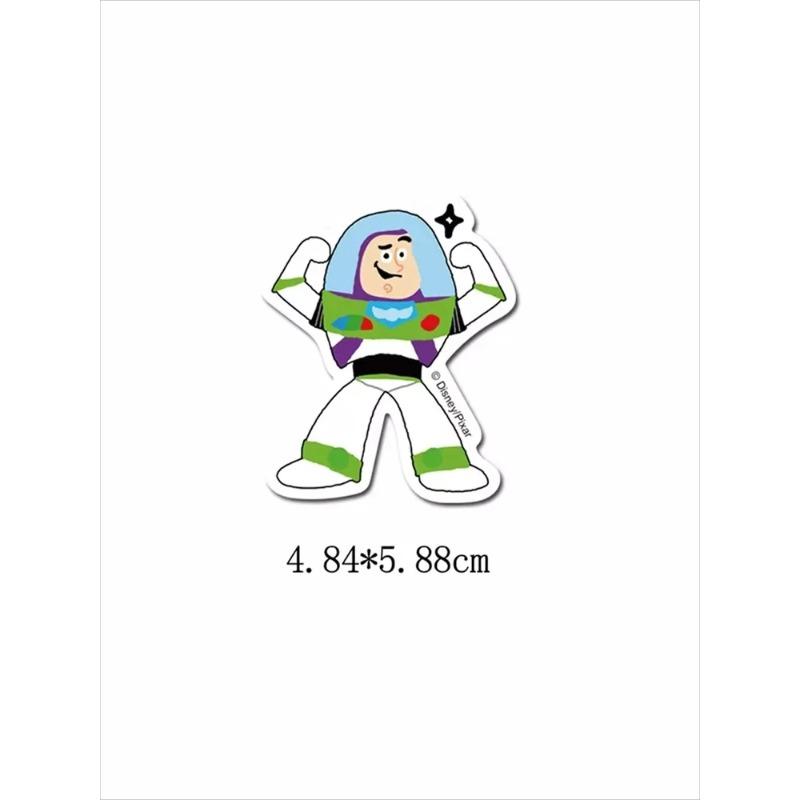 50 PCS Disney Pixar Animation Toy Story Cartoon Stickers For Mobile Phone Cases Water Cup Scrapbooking DIY Craft Sealing Sticker
