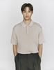 CONCEPTS1ONE Ribbed Short Sleeve Polo Knit Sweater 10055529/055529 [2Color]