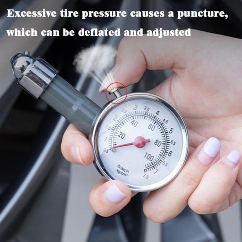 Portable Car Tire Pressure Gauge High Precision Mini Tire Pressure Tester for Accurate Measurement