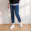 New Arrivals Open Run Women Stretch Winter Denim Pants Oversized