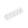 Non-Magnetic Nail Stand Sample Nails Display Nail Polish Holder Nail Tips Reusable 1/5/10 Grid