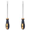 2Pcs 260mm Nail Puller Pry Tool Screwdriver Nail Remover Hand Tools Nail Puller  Panel Upholstery