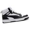 New PUMA Rebound V6 'White Black Grey' 392326-01