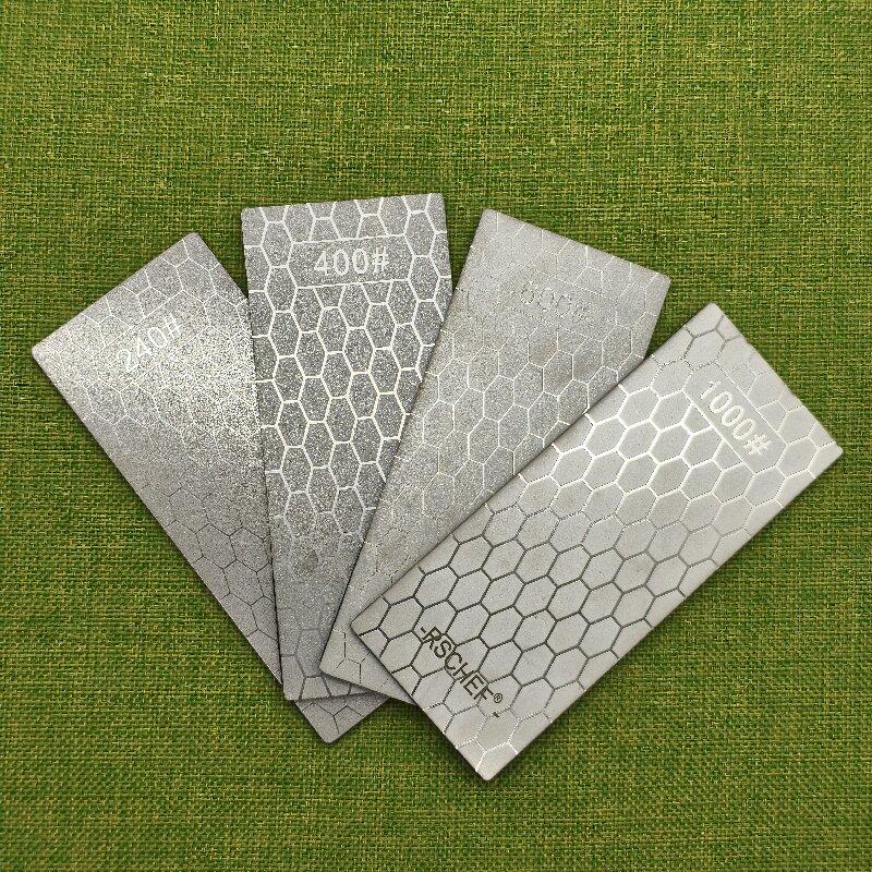Diamond Knives Sharpening Stone 240# 400# 600# 1000# Grindstone Knife Sharpener Ultra-thin Honeycomb Surface Whetstone