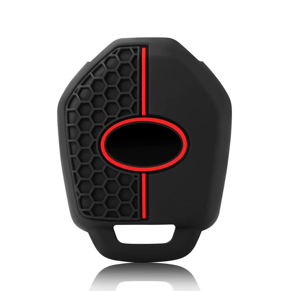 4 Buttons Silicone Car Key Case Shell Cover For for Subaru Tribeca Forester WRX XV Outback Legacy Impreza Crosstrek