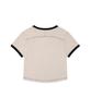 COVERNAT WOMAN Baby Fit Ringer T-Shirt Ivory