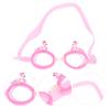Women Swim Goggles Cartoon Children's Swimming Eye Glasses Silicone Nose Plugs for Kids