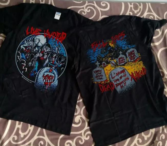 

SLAYER Live Undead Никогда не продавалось, стиралось, носилось Унисекс футболка XL