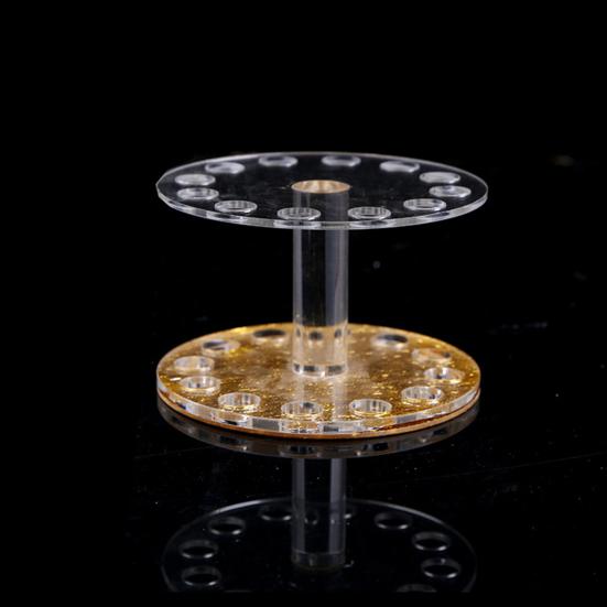 Pen Holder High Durability Bright Color Space-saving Acrylic Nail Polish Pen Stand Nail Art Pen Display