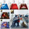Christmas Home Bedding Set Bedroom Duvet Cover Bedding Set Single Bed Double Bed Home Decoration