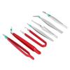 7Pcs Tweezers Anti Static Multi Purpose Hand Tool Set Kit for Maintenance Repair