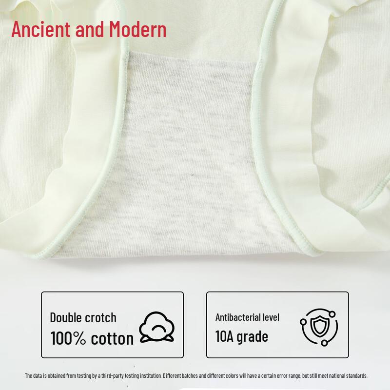 GUJIN Women's Light Tummy Control Seamless Cotton Briefs