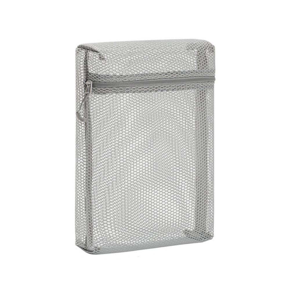 Visible Mesh Makeup Bag Hollow Nylon Storage Pouch Breathable Mesh Cosmetic Bag Girls