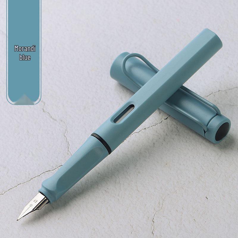 Colorful Ergonomic Fountain Pen for Students - Perfect for Writing Practice and Custom Logo Gifts