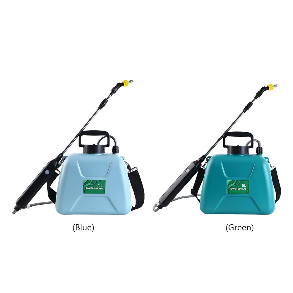 Potable Automatic Atomization Sprayer Telescopic Wand Adjustable Plants Sprinkler USB Rechargeable Handle Garden Irrigation