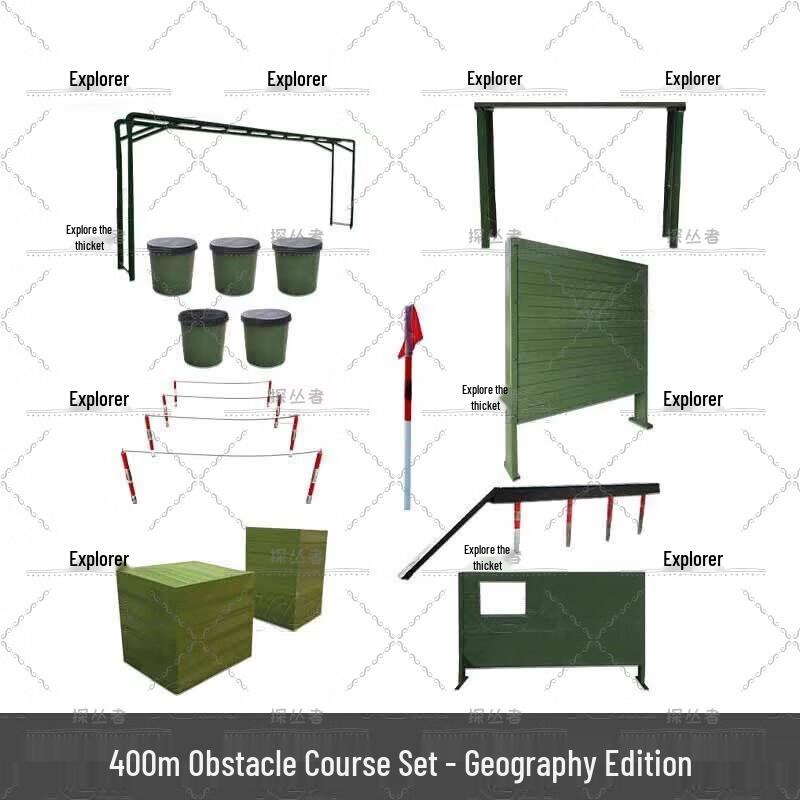 Outdoor Obstacle Training Equipment Set