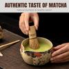 Japanese Matcha Set Flint red Matcha Making Set Whisk Teaspoon Ceramic Bowl Tranditional Tea Sets Matcha Bowl Tea Tools Gifts
