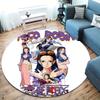 Nico Robin Round Area Rug Carpet Rug For Living Room Bedroom Sofa Playroom Decor Nonslip Floor Mat
