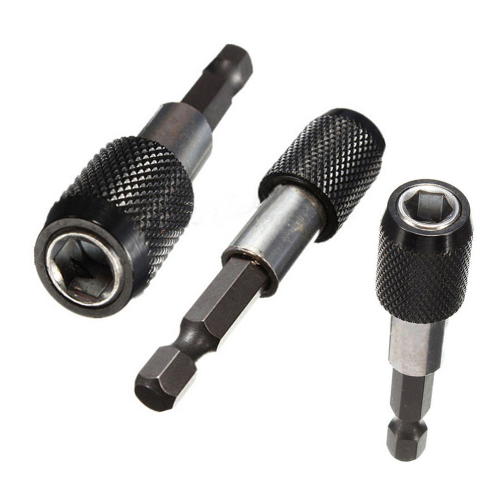 1/4" 60 mm tijă hexagonală magnetică cu eliberare rapidă pentru șurubelniță Instrumente pentru suport pentru burghiu