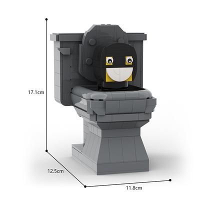 2024 3D Speakerman Kinder-Block-Plastikspieldesigner für Jugendliche und Kinder Skibidi-Toilette