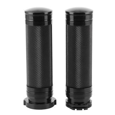 Ergonomiczne chwyty kierownicy, akcesorium zamienne, pasujące do XL883 1200 X48 72 Czarny