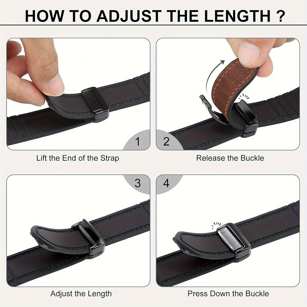 Leather+Silicone Strap for Apple Watch Band Ultra 49mm 44mm 45mm 41mm 46mm 40mm 42mm Magnetic Bracelet Iwatch Series 10 9 8 7 6