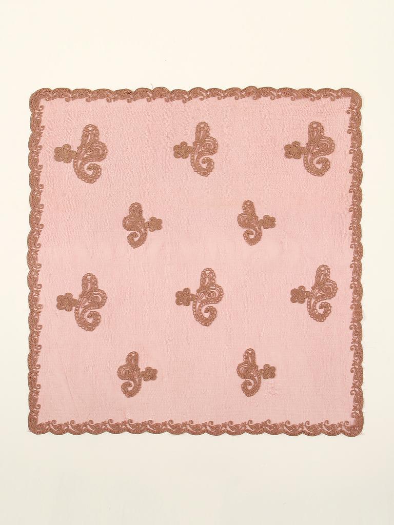 Spitzen Paisley Stickerei Bandana Quadratisches Tuch Atmungsaktive Schals Damen Sonnenschutz Schal Stirnband