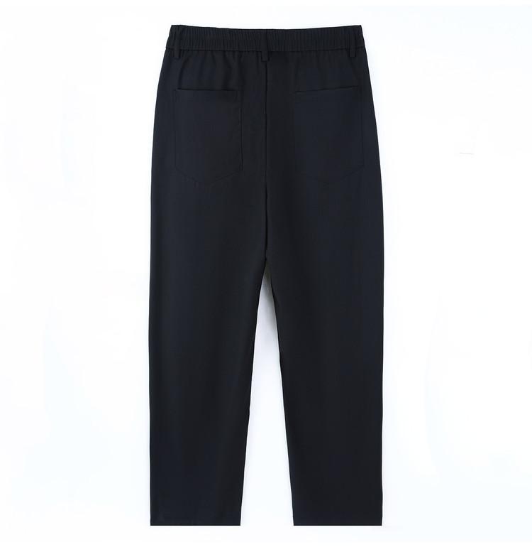 [Retro Money Style] Spring and Summer Lightweight Silky Breathable Flowing Men's Casual Pants