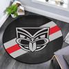New Zealand Warriors,Round Area Rug,Carpet Rug for Living Room Bedroom Sofa Playroom Decor,Non-slip Floor Mat
