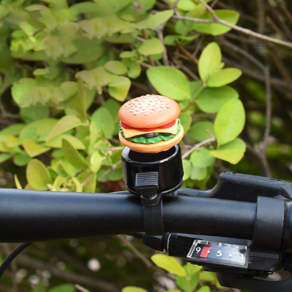 Loud Crisps Bicycles Bells Aluminum Alloy Bike Bells Clear Sound Small Cartoon Bikes Bells for Mountain Bikes Handlebars