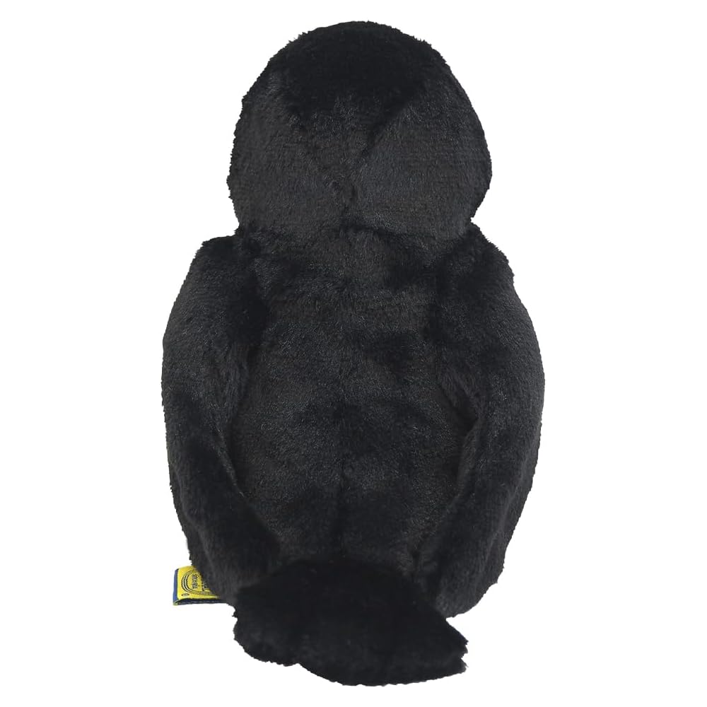 Sunlemon Fluffies Crow Plush Toy 12x20x15cm Soft Animal Stuffed Bird P-9562