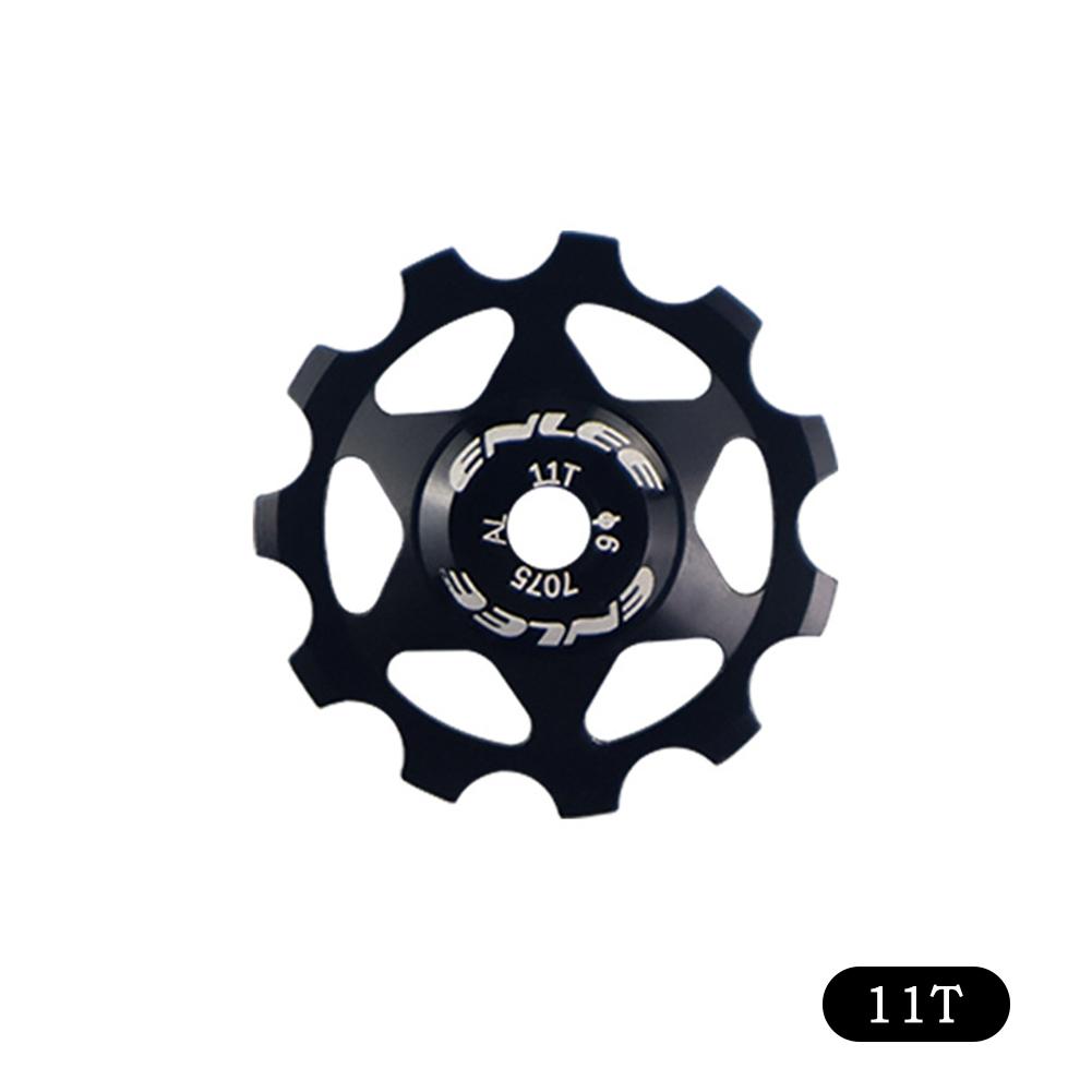 Bike Aluminum Alloy Guide Wheel Pulley Rear Derailleur 11T 13T Guide MTB Ceramic Bearing Jockey Wheel For 4/5/6MM