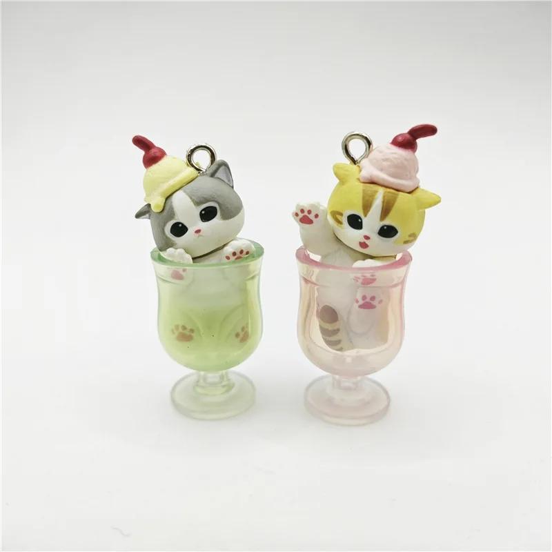 Mofusand Cat Blind Box Shark Cat Mini Anime Figures Cup Series Ornaments Dolls Fans Children Holiday Birthday Gift Toy