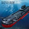 Non-Toxic 2895Pcs Typhoon Class Submarine Building Blocks 1:250 Scale Type 941 Shark Submarine Model Bricks Kids Educational Diy Toy Gifts