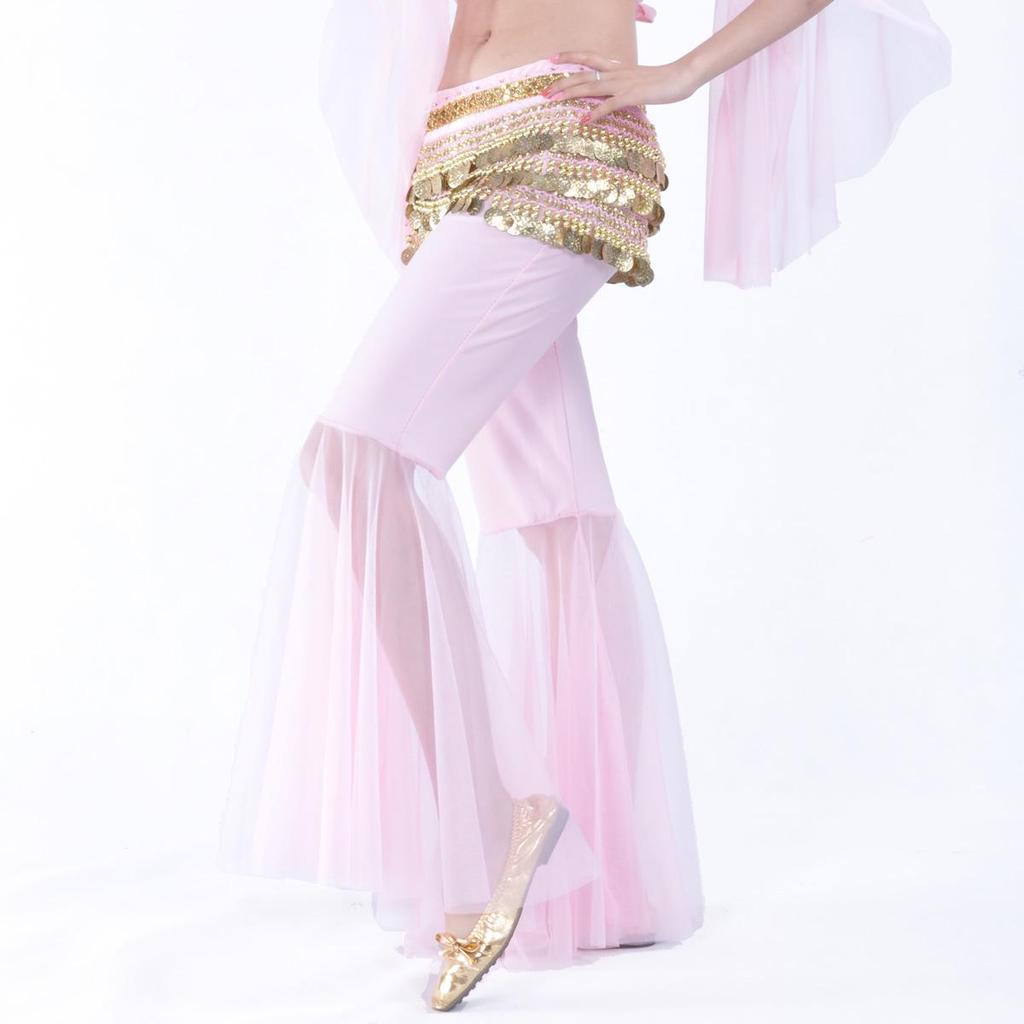 Mesh Flare Belly Dance Pants - Dancewear by Belly Dance Brand