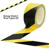 48mm x 33m PVC Hazard Adhesive Warning Tape Floor Marking Caution Tape for Road Barrier Bathroom Warning
