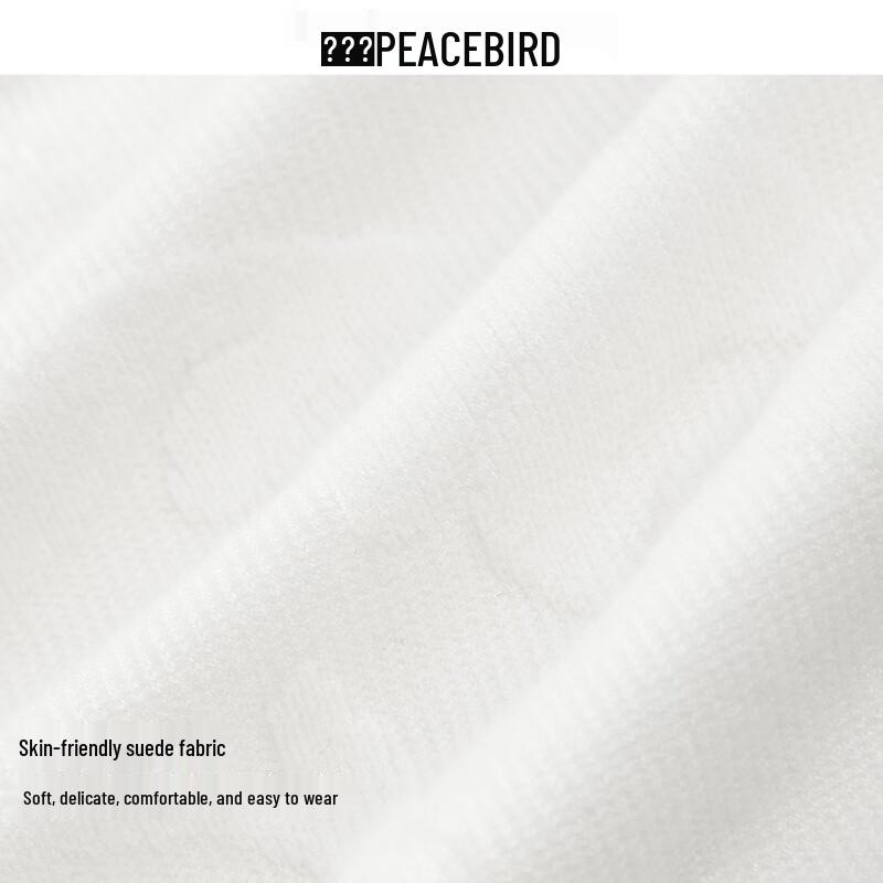 Peacebird Men's BAEBF4102 Skin-Friendly Knit Sweater
