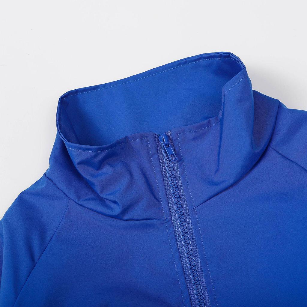 Unisex Reflective Solid Color Trendy Windbreaker Jacket