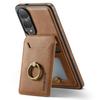 MAGKING K1 Series For Samsung Galaxy S25 Edge Magnetic Case PC + TPU + PU Phone Cover with Card Holder
