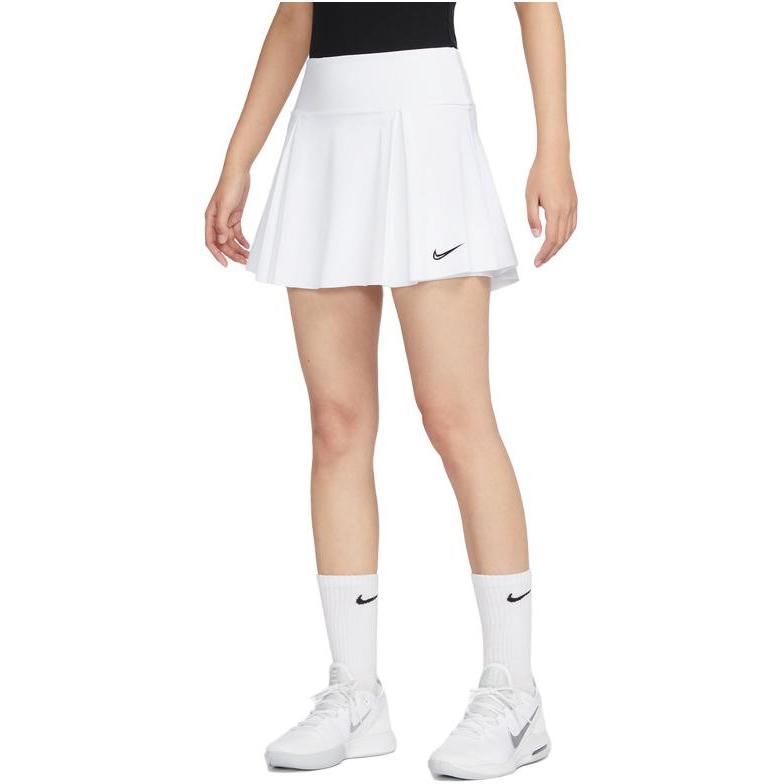 New Nike Dri Fit Casual Short Skirts Women's White DX1422-100