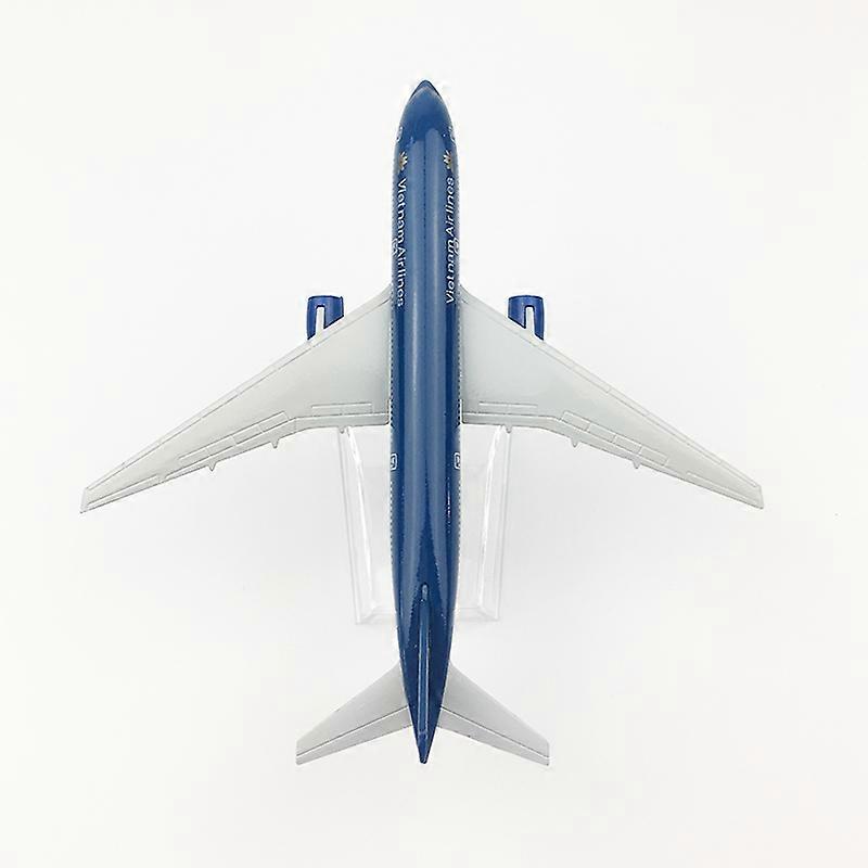 16CM Vietnam Airlines B777 Alloy Material Simulation Model Aircraft Souvenir Ornaments Toy Display Collection