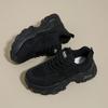CRLAYDK Damen Chunky Sneaker Mode Plateau Mesh Casual Dad Schuhe Damen Keilabsatz Sport Walking Trainer Schnürschuhe Tennis