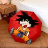 1 PC Automatic Folding Umbrella - Cute Cartoon Son Goku Pattern Portable Foldable Design With 8 Ribs Christmas Birthday Gifts