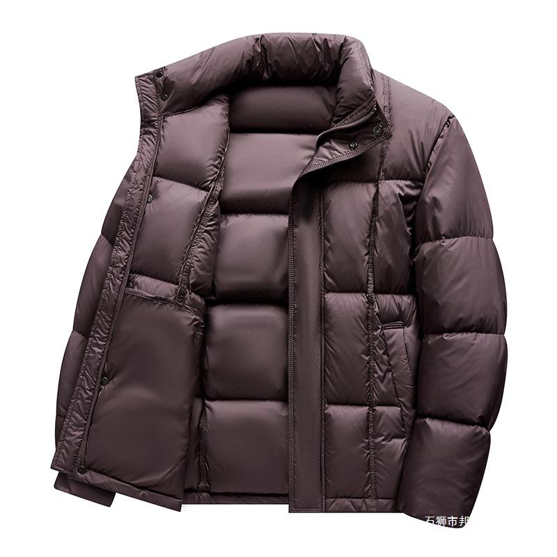 Winter  Men Warm Short Duck Down Jackets Travel Parker Coat Streetwear Puffer Jacket Men's Clothing