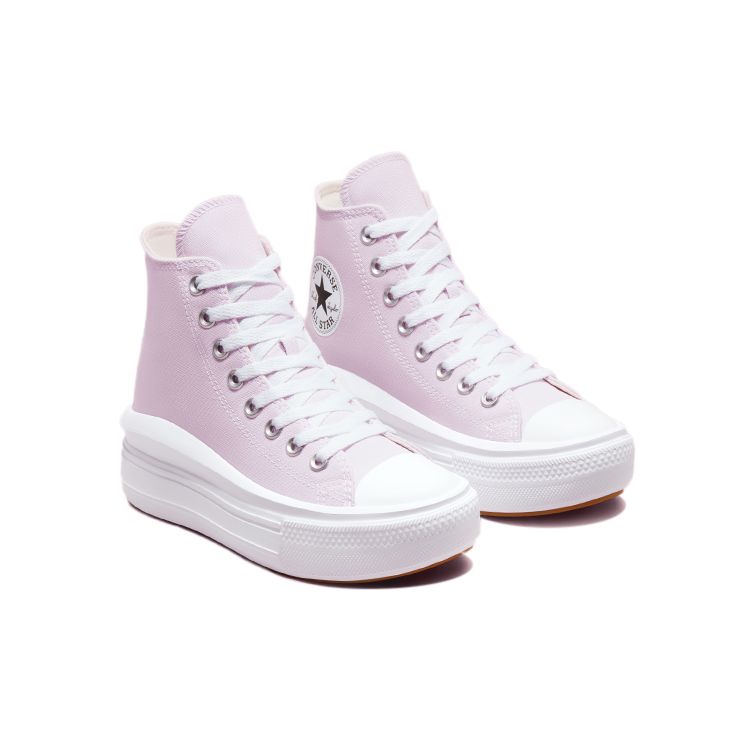 Converse  Chuck Taylor All Star Move Platform High Seasonal Color - Pale Amethyst Women Sneakers Pink White 572722C