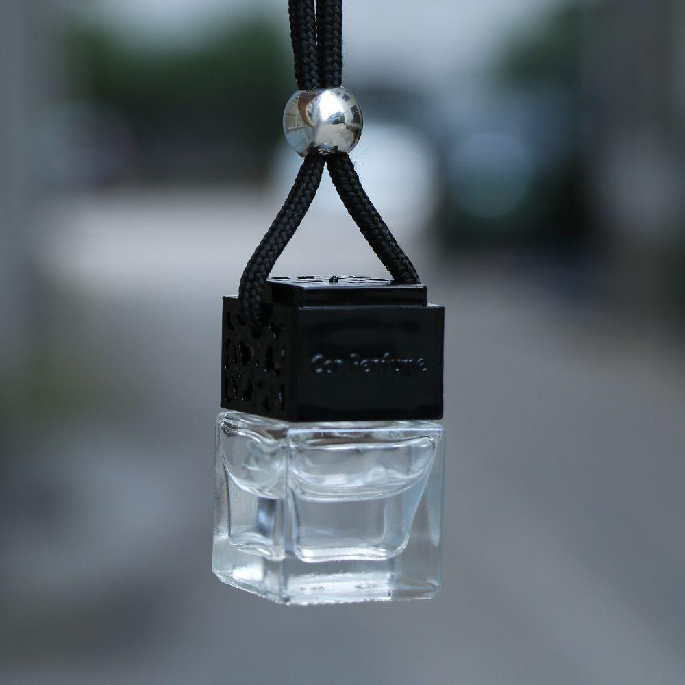 1/3PCS Household Essential Oils Hanging Pendant Car Perfume Bottle Fragrance Air Fresher Empty Glass Bottles
