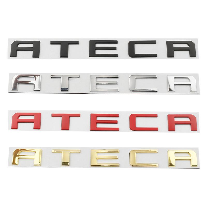 3D Car Metal Trunk Words Logo Emblem Badge Decals Sticker FR 2015 2017 2018 2019 2020 2021 2022 2023 Accessories