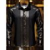 2026 New Men's Shirt, Street Style, 3D Printed High-Definition Pattern Print, Stylish Lapel Design, Versatile Trendy Men's Top